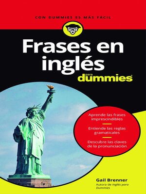 cover image of Frases en inglés para Dummies